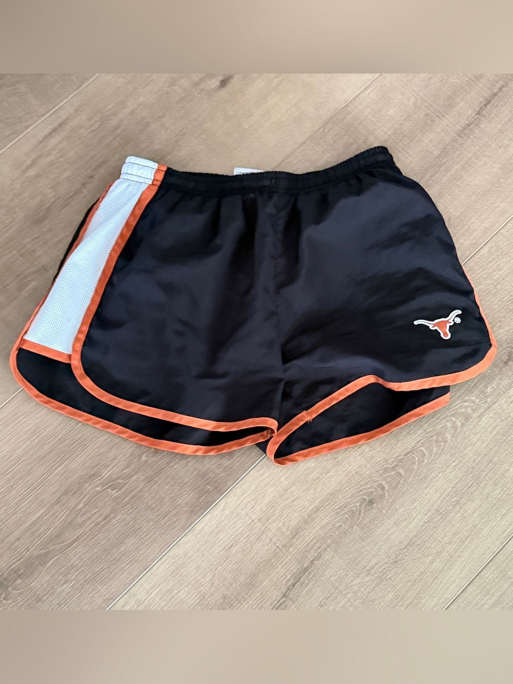 UT Texas Longhorns Athletic Running Shorts Colosseum Women Small Lined Orange